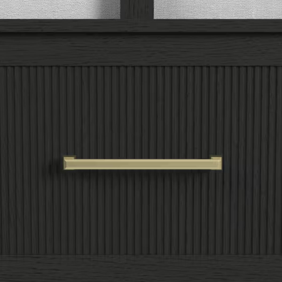 Melbourine Queen Size (4-Piece) Bedroom Set by Elements - Black