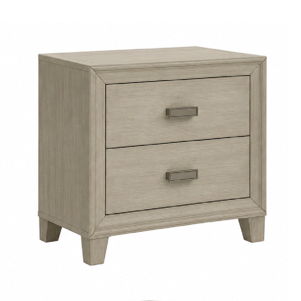 Odesa Queen Size (4-Piece) Bedroom Set by Lifestyle - Gray