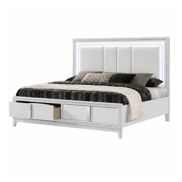 Seoul Queen Size (4-Piece) Bedroom Set by Lifestyle - White