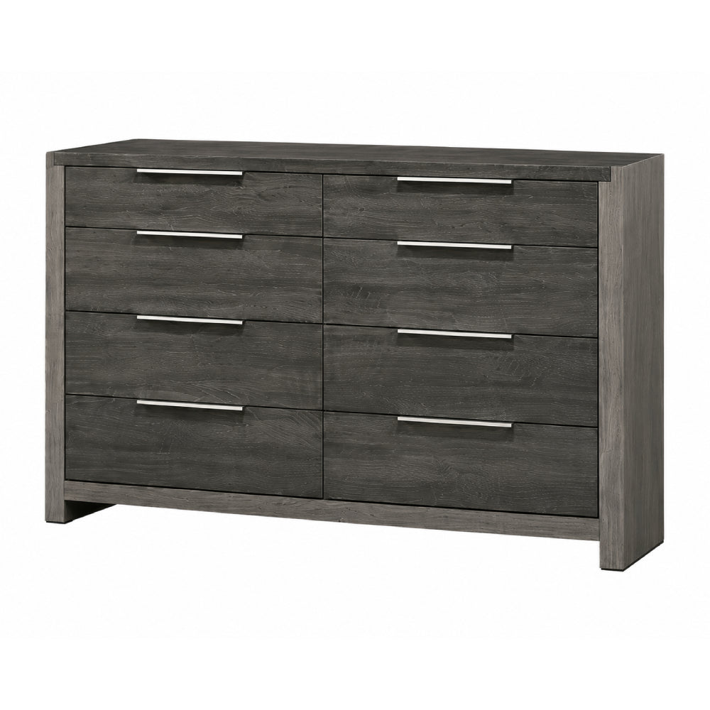 Cashmere Queen Bedroom Set (4-Piece) by Acme Furniture - Gray