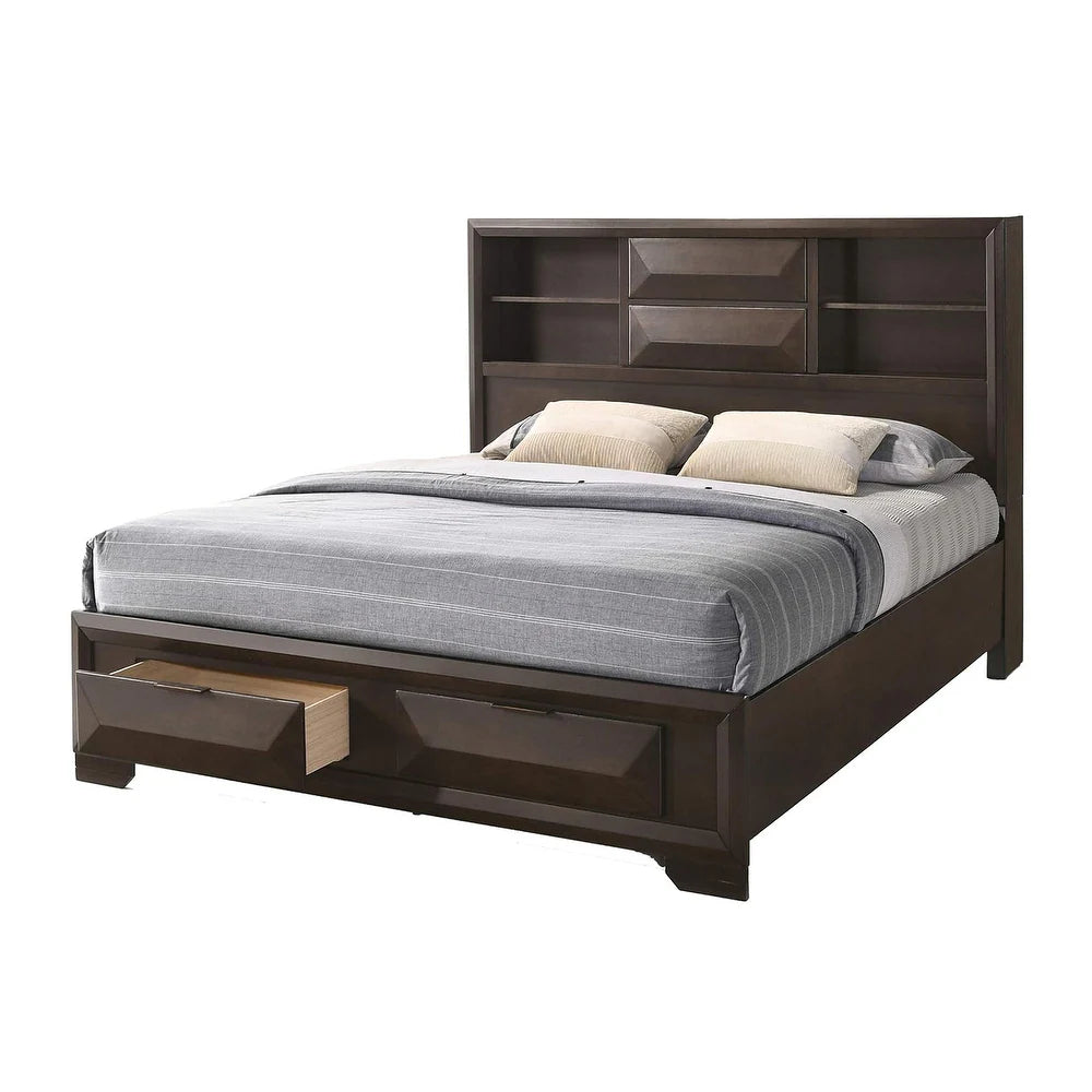 Cama Queen y 2 mesitas de noche de Best Home