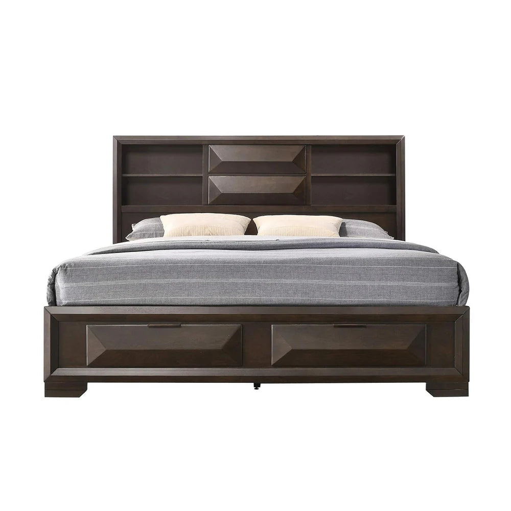 Cama Queen y 2 mesitas de noche de Best Home