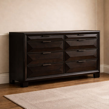 Brooke 37" Dresser by Best Home - Brown