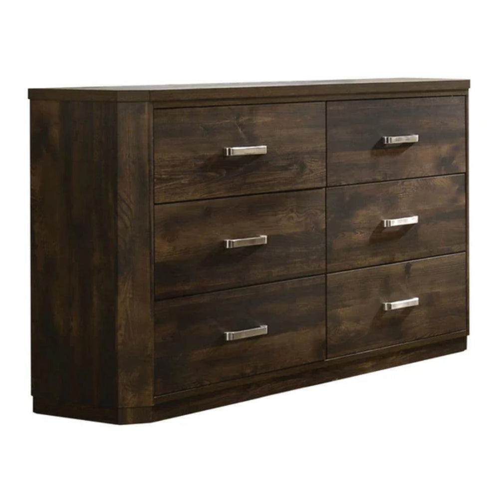 Loisdale Dresser with 6 Drawers by Arely Furniture - Brown