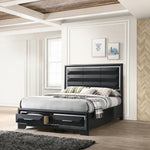 Genoa Queen Bed by Best Home - Black