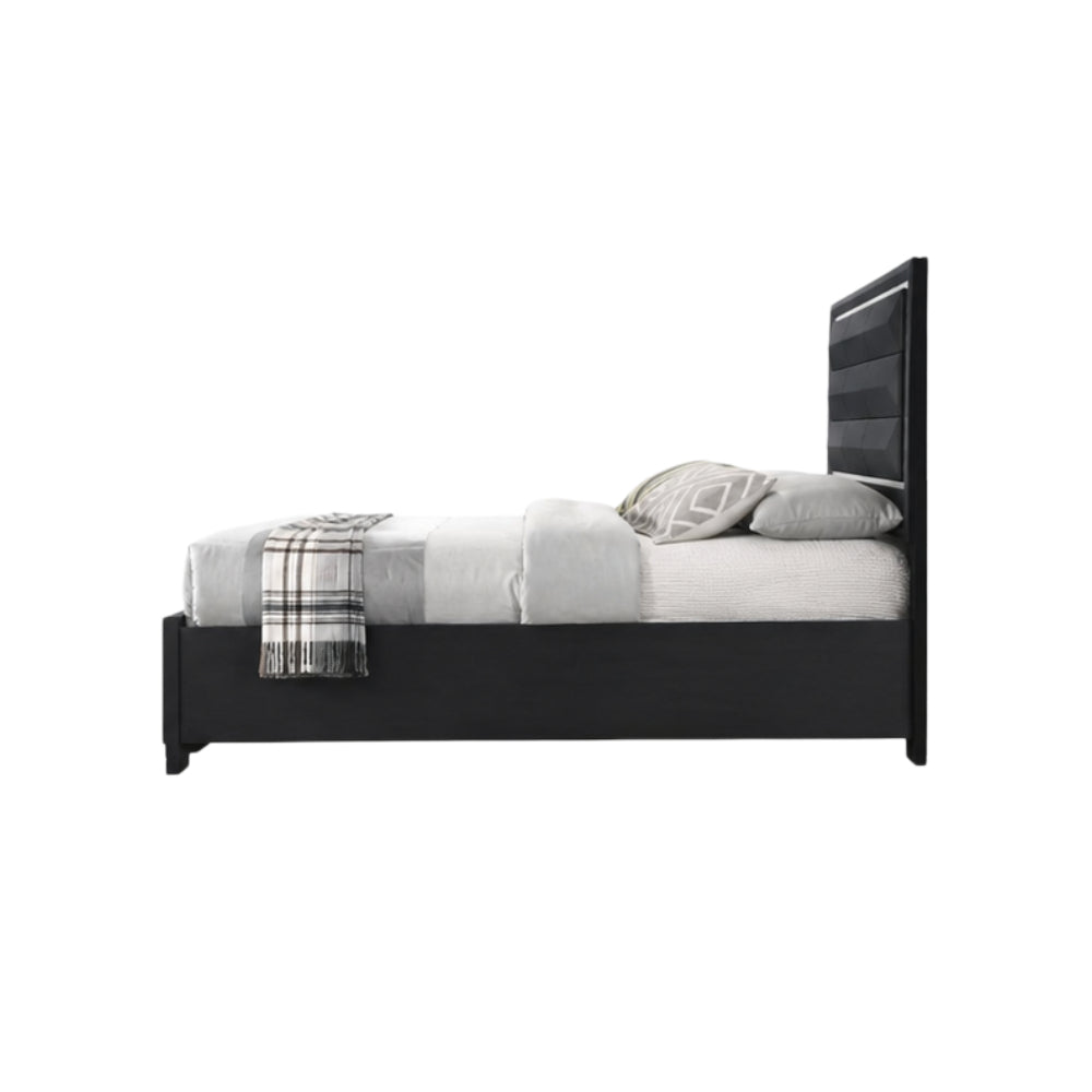 Genoa Queen Bed by Best Home - Black