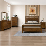 Magic Queen Size (4-Piece) Bedroom Set by Best Home - Brown