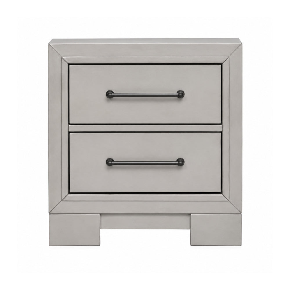 Ava Queen Size (4-Piece) Bedroom Set by Best Home - White