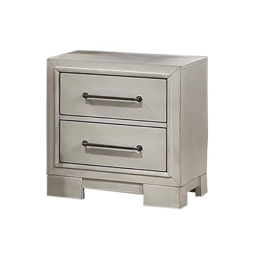 Ava Queen Size (4-Piece) Bedroom Set by Best Home - White