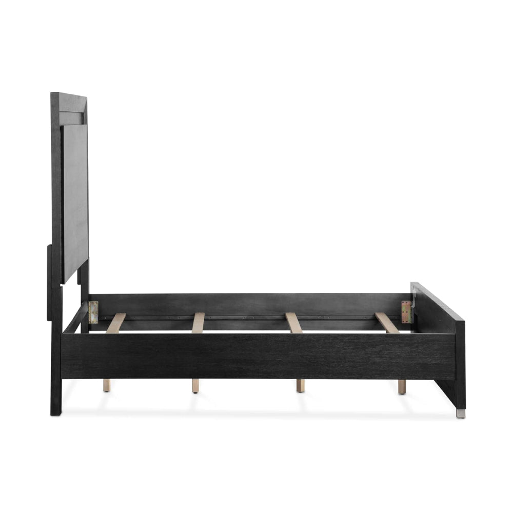 Ashbourne King Bed by Furniture of America - Black