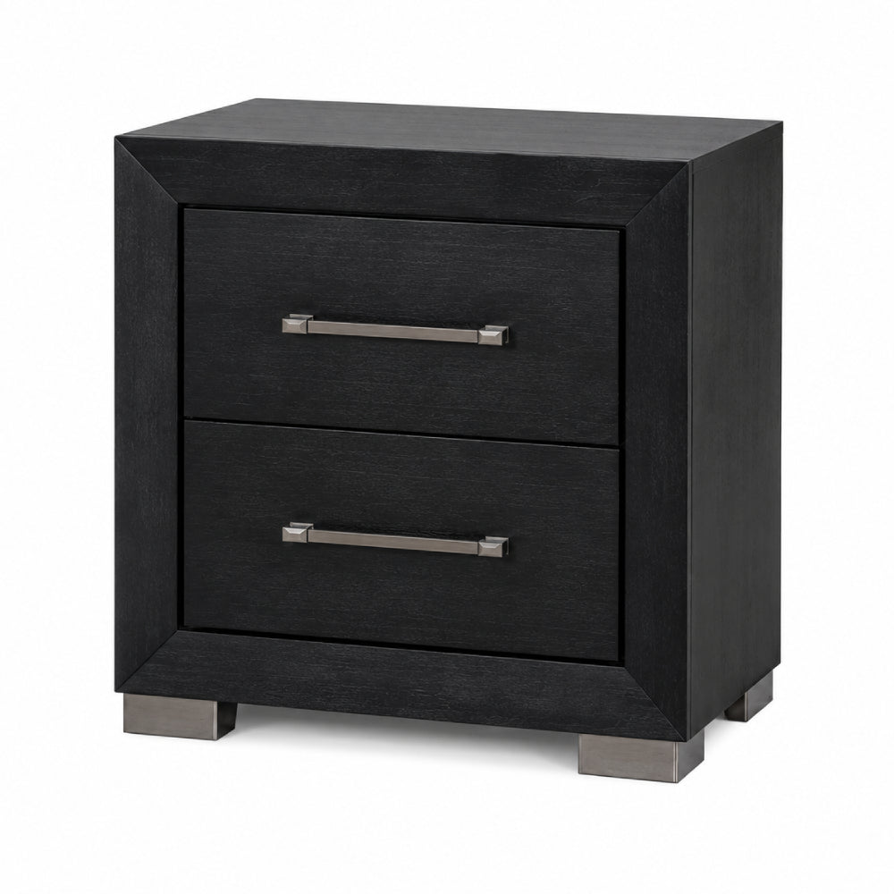 Ashbourne King Bedroom Set (4-Piece) by Furniture of America - Black