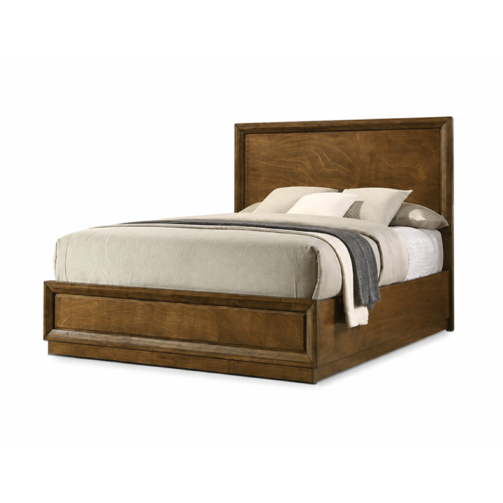 Kirkham Full Bedroom Set (4-Piece) by Furniture of America - Brown