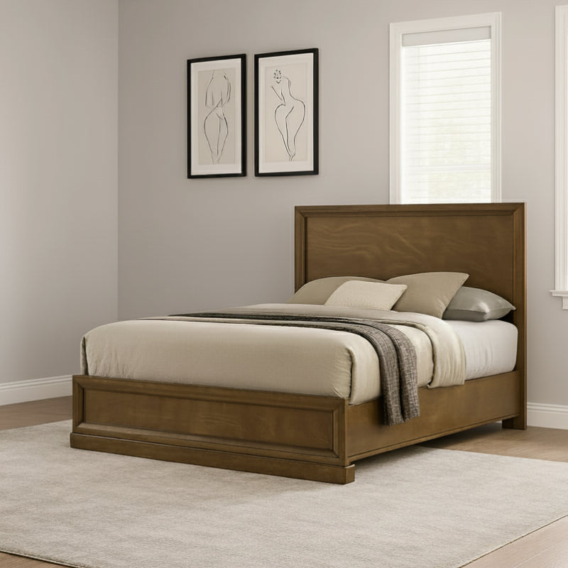 Kirkham Bed by Furniture of America - Brown