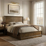 Kirkham Queen Bed by Furniture of America - Brown