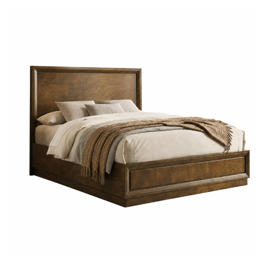 Kirkham Queen Bed by Furniture of America - Brown