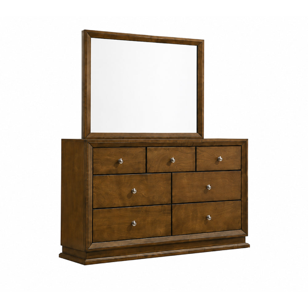 Kirkham Queen Bedroom Set (4-Piece) by Furniture of America - Brown