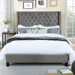 Rileigh Queen Size Bed by Furniture of America - Gray
