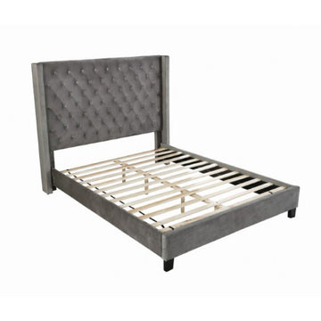 Rileigh Queen Size Bed by Furniture of America - Gray