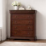 Phillipe Chest with 5 Drawers by Elements - Brown