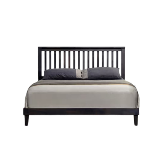 Mission Modern Queen Size Platform Bed by MGS - Gray