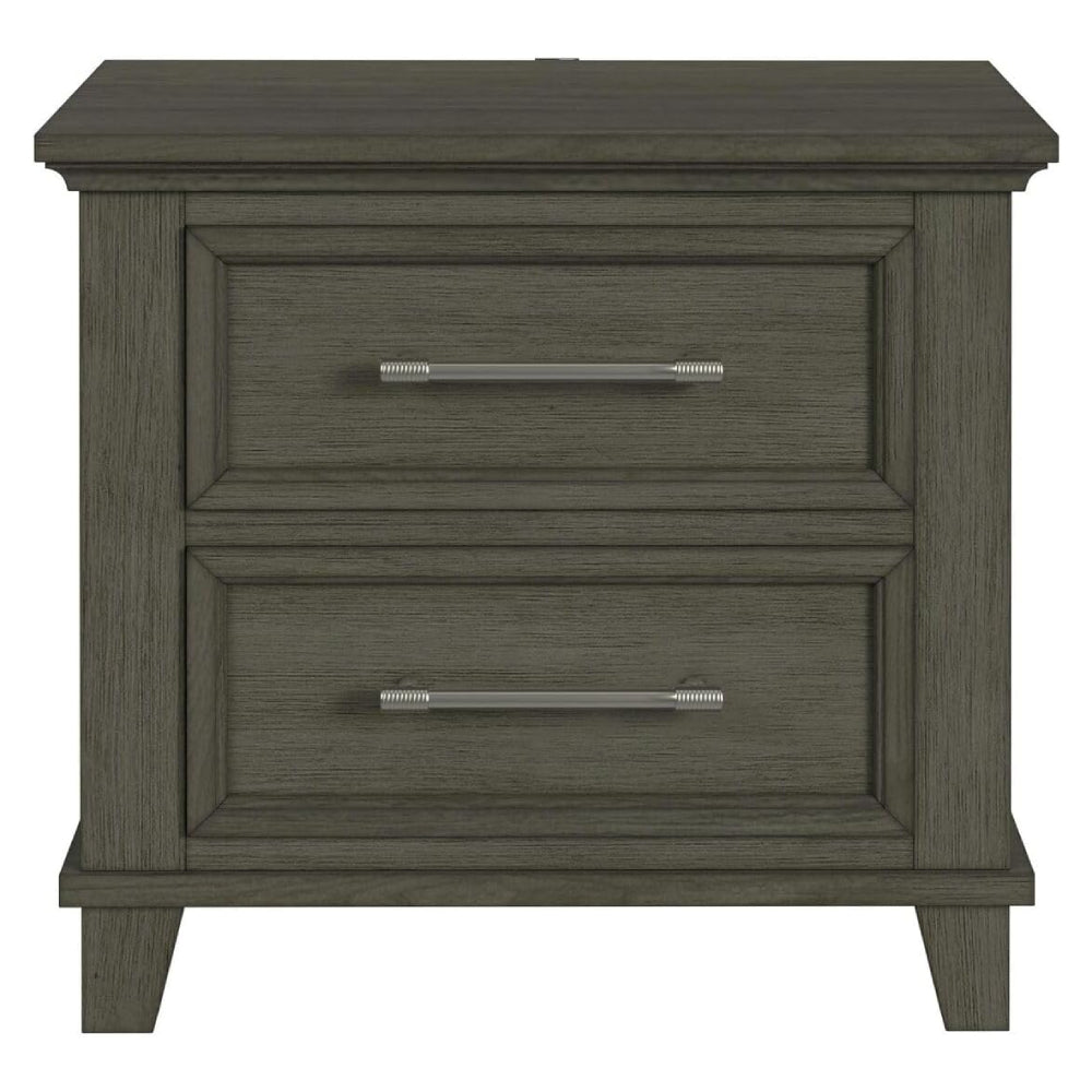 28" Canterbury 2-Drawer Nightstand with USB by Elements