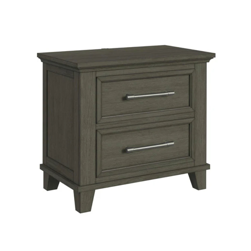 Canterbury 2-Drawer Nightstand with USB by Elements
