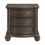 28" Brunswick 2-Drawer Nightstand with USB by Elements - Brown