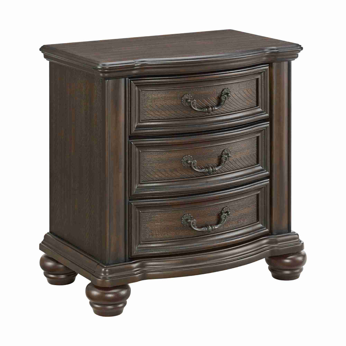 28" Brunswick 2-Drawer Nightstand with USB by Elements - Brown