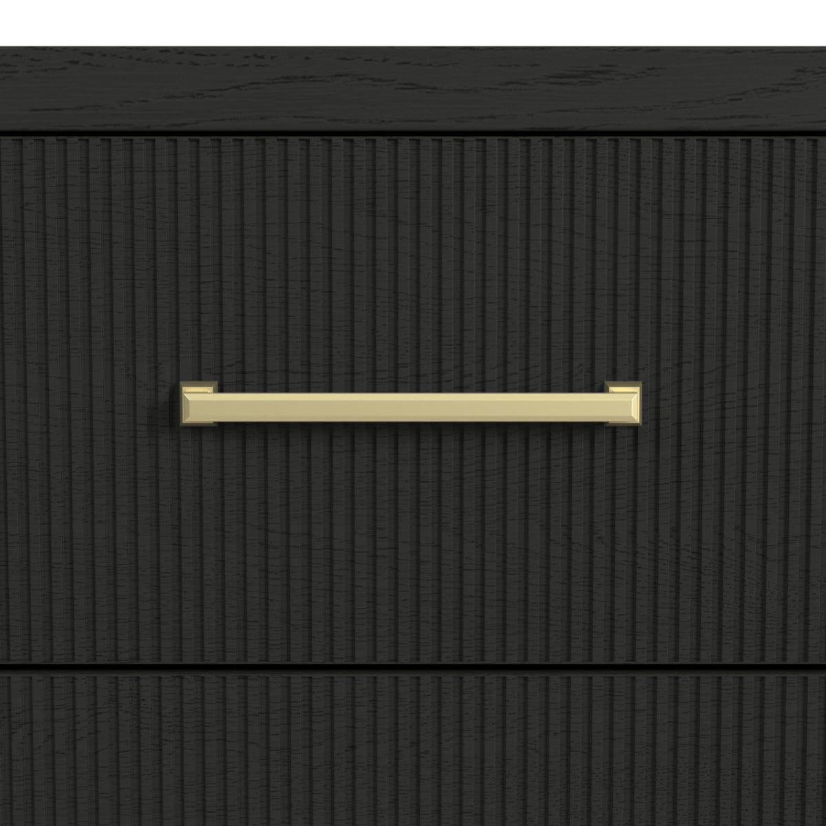 28" Ridgemont 2-Drawer Nightstand with USB by Elements - Black