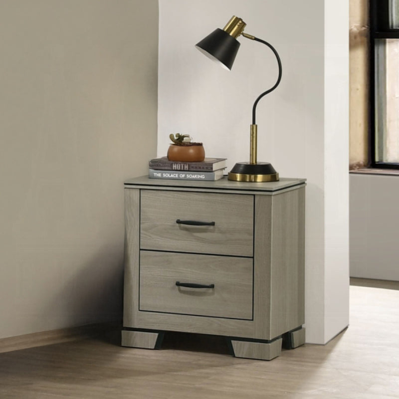 22" Joanna Nightstand by Acme Furniture - Gray