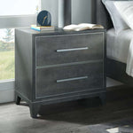 Memphis Nightstand with 2 Drawers by Martin Svensson Home - Gray