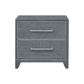 Memphis Nightstand with 2 Drawers by Martin Svensson Home - Gray