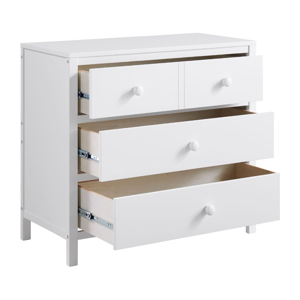 Sweet Beginnings 36.5" Dresser with 3 Drawers by Delta Children - White