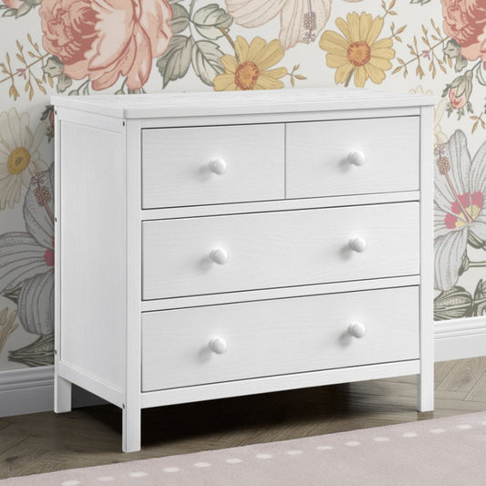 Sweet Beginnings 36.5" Dresser with 3 Drawers by Delta Children - White