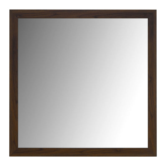 Welsley 39.5" Square Dresser Mirror by Coaster - Brown