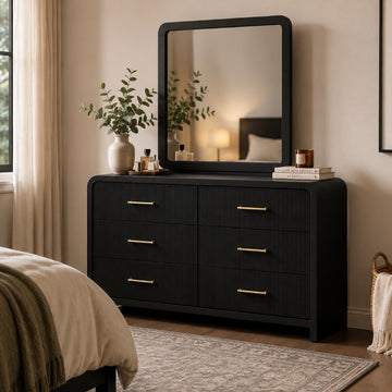 Ridgemont 40" Mirror by Elements - Black