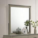 Joanna 40" Mirror by Acme Furniture - Gray
