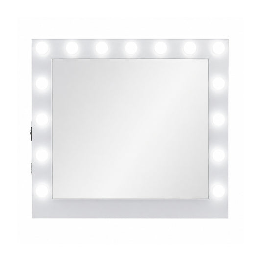 Belleterre 37" Mirror by Furniture of America - Silver