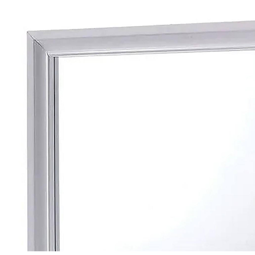 Espejo Chrissy de 46" de Furniture of America, color blanco