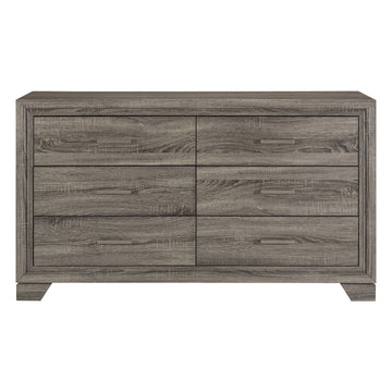 Wright 58.5" Dresser Cabinet with 6-Drawer by Coaster