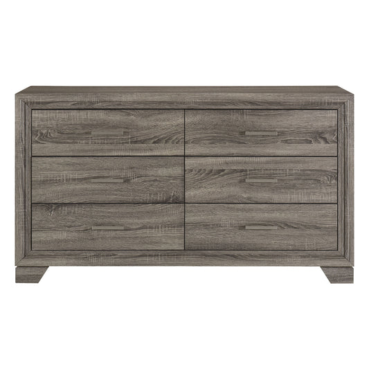 Wright 58.5" Dresser Cabinet with 6-Drawer by Coaster