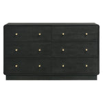 Cavelle 58.5" Dresser Cabinet with 6-Drawer by Coaster - Black