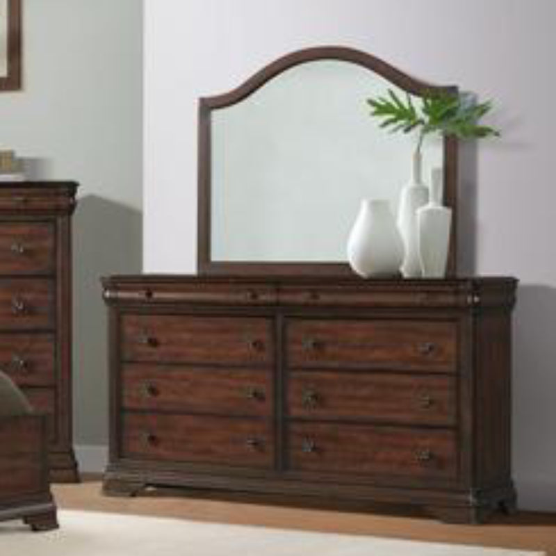 Phillipe 68" Dresser with 8 Drawers by Elements - Brown