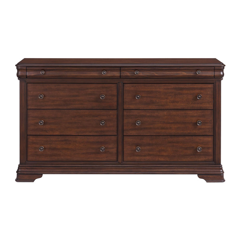 Phillipe 68" Dresser with 8 Drawers by Elements - Brown
