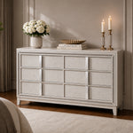 Glam Seoul Dresser with 6 Drawer by Lifestyle - White