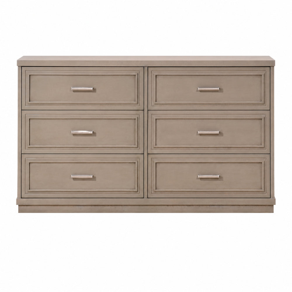Lithia Dresser with 6 Drawers by Best Home - Beige