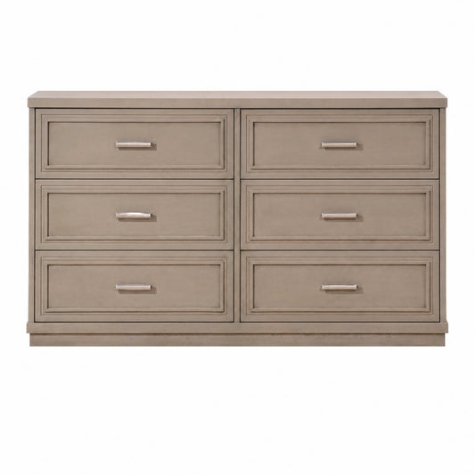 Lithia Dresser with 6 Drawers by Best Home - Beige