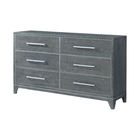 Memphis Dresser with 6 Drawers by Martin Svensson Home - Gray
