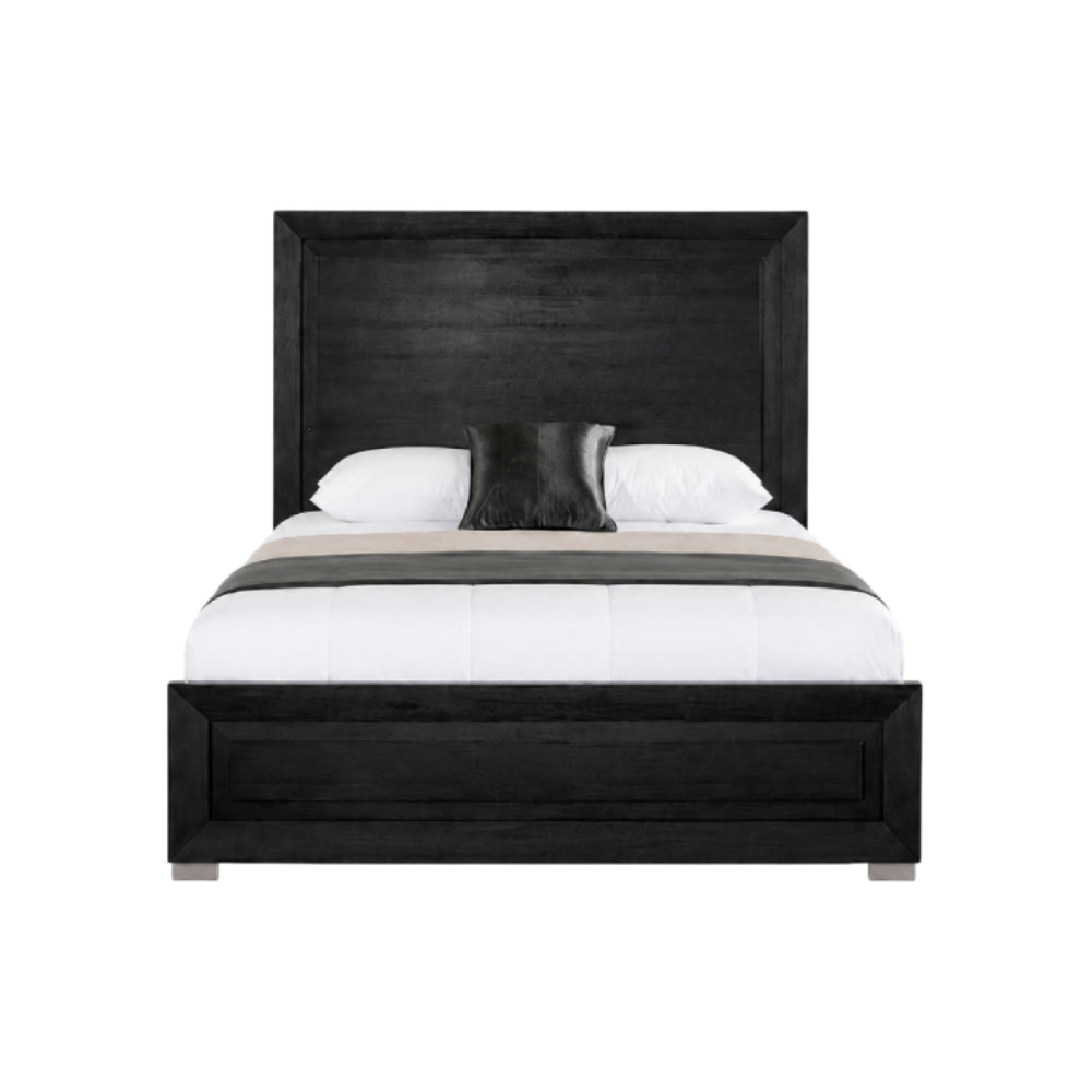 Ashbourne Queen Size (4-Piece) Bedroom Set by Furniture of America - Black