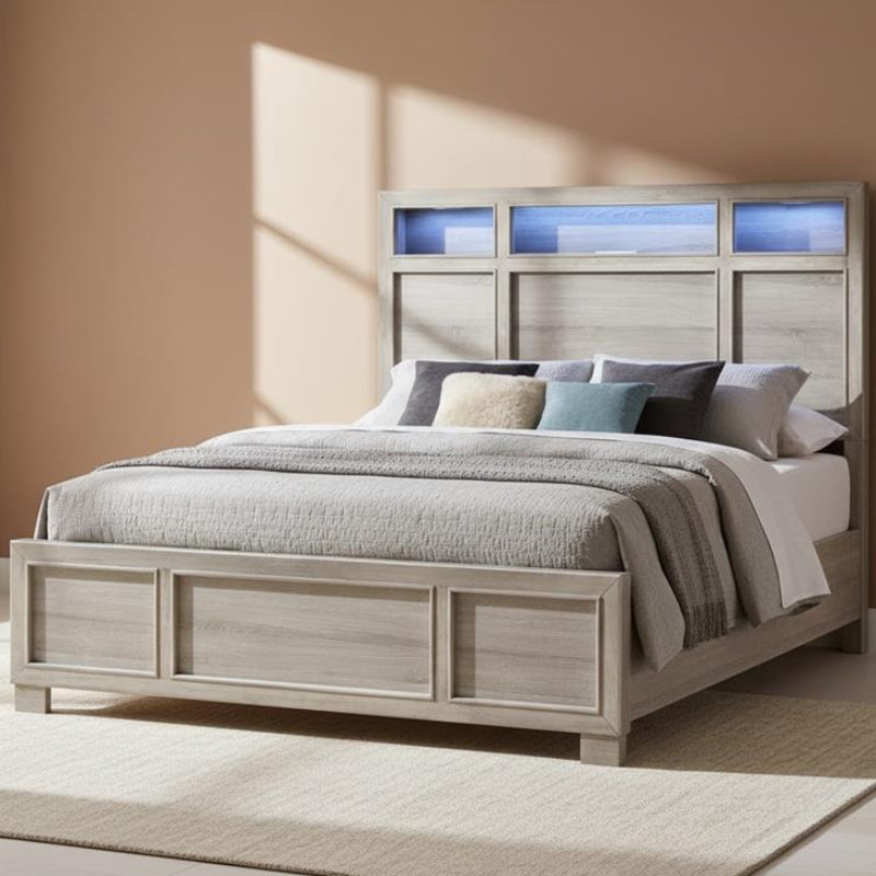 Bennett Bed by Homelegance - Gray